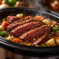 Homemade Pastrami Crockpot