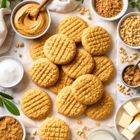Homemade Peanut Butter Cookies