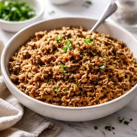 Homemade Rice a Roni with Ground Beef