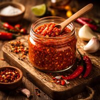 Homemade Sambal Oelek