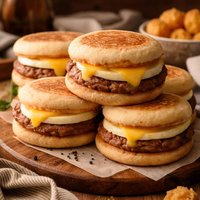 Homemade Sausage Mcmuffins