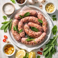 Homemade Sausage with Sage