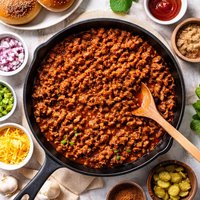 Homemade Sloppy Joes or Hot Dog Chili