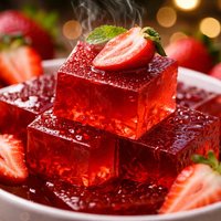 Homemade Strawberry Jello