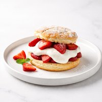 Homemade Strawberry Shortcake
