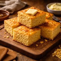 Homemade Sweet Buttermilk Cornbread