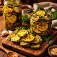 Homemade Sweet Dill Yum Yum Pickles