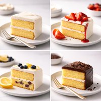 Homemade Yellow Cake and Variations