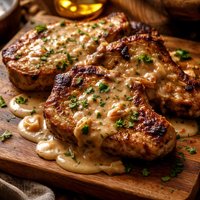 Homesteader Cider Brined Pork Chops W Pan Gravy Forevermama