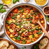 Homestyle Minestrone Soup