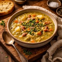 Homey Split Pea Soup