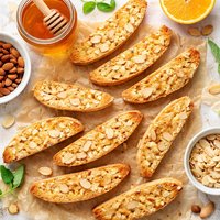 Honey Almond Biscotti