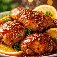 Honey and Orange Glazed Chicken