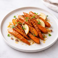 Honey Apple Glazed Carrots