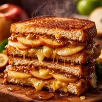 Honey Apple Grilled Cheese Sandwich