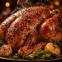 Honey Brined Herb Roasted Turkey