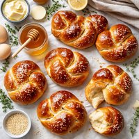 Honey Challah Rolls
