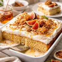 Honey Cinnamon Tres Leches Cake