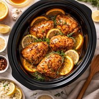 Honey Citrus Crock Pot Chicken