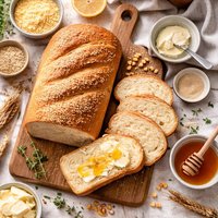 Honey Cornmeal Yeast Bread