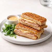 Honey Dijon Turkey and Cheese Panini