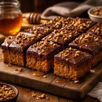 Honey Fudge Cake for a Crowd