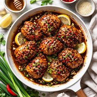 Honey Garlic Chicken Thighs