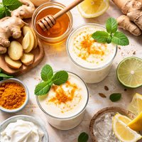 Honey Ginger Lassi