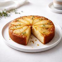 Honey Glazed Pear Up Side Down Cake Nytimes