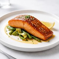Honey Glazed Salmon