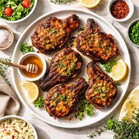 Honey Grilled Pork Chops
