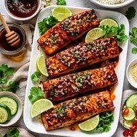 Honey Hoisin Bbq Salmon