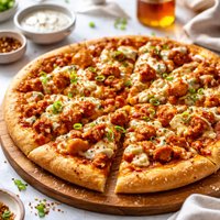 Honey Hot Buffalo Chicken Pizza