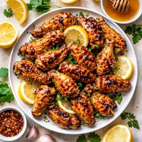 Honey Lemon Chicken Wings