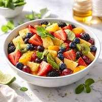 Honey Lime Fruit Salad