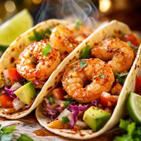 Honey Lime Shrimp Tacos