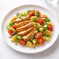 Honey Mustard Chicken Pasta Salad