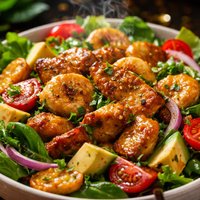 Honey Mustard Plaintain Chicken Salad Paleo