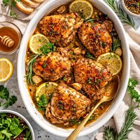 Honey Mustard Roasted Chicken