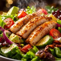 Honey Mustard Turkey Salad