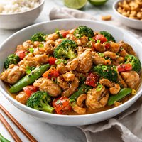 Honey Nut Chicken Stir Fry