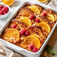 Honey Orange Baked French Toast