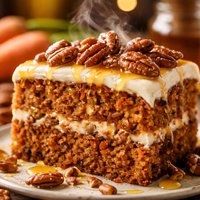 Honey Pecan Carrot Cake