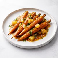 Honey Pineapple Glazed Carrots