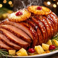 Honey Pineapple Glazed Ham