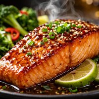 Honey Ponzu Salmon