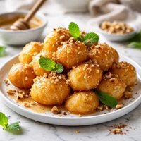 Honey Puffs Greek Loukoumades