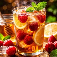 Honey Raspberry Iced Tea