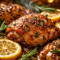 Honey Rosemary and Lemon Baked Chicken