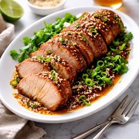 Honey Sesame Pork Tenderloin